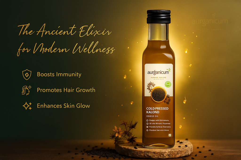 Kalonji Oil (Black Seed Oil) Benefits: The Ultimate Guide for Hair, Immunity & Skin | Aurganicum