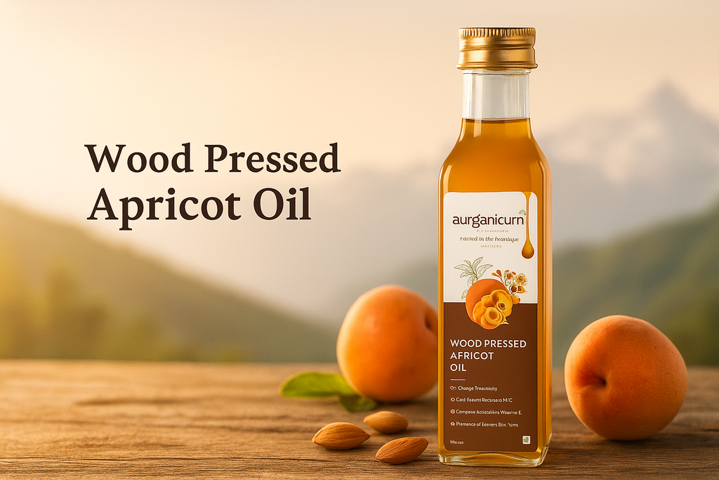 Wood-Pressed Apricot Oil: Pure Himalayan Goodness for Skin, Hair & Wellness