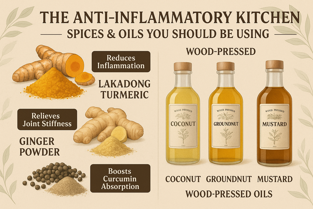 The Anti-Inflammatory Kitchen: Spices & Oils You Should Be Using