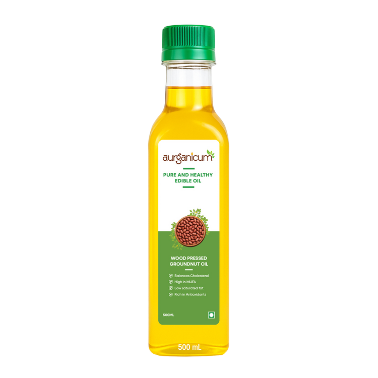 Wood Pressed Groundnut Oil (Mungfali | Shengdana | Verkadalai | Nelkadalennei | Kadlekai)