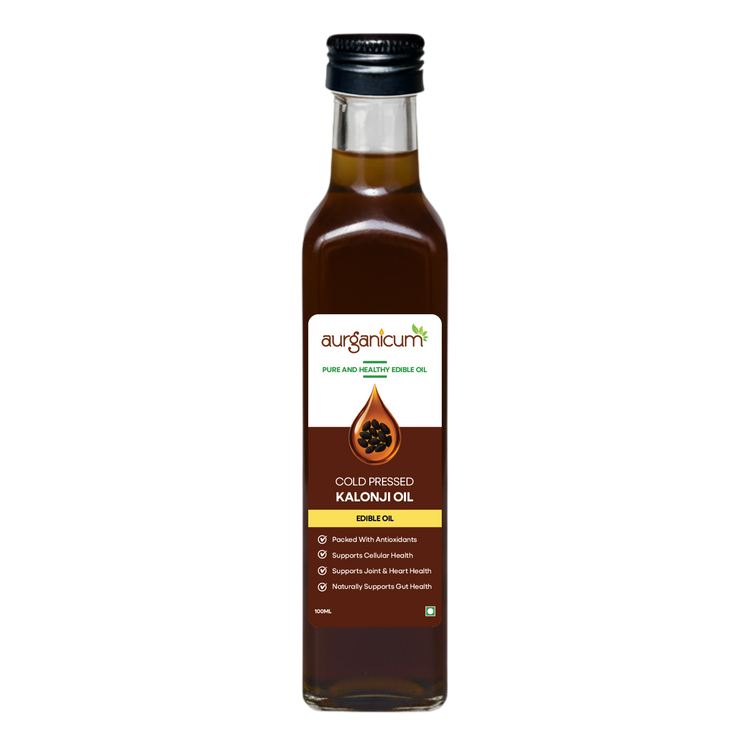 Cold-Pressed Kalonji Oil (Black Seed Oil) – 100% Pure Edible Nigella Sativa Oil