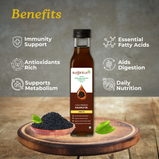 Cold-Pressed Kalonji Oil (Black Seed Oil) – 100% Pure Edible Nigella Sativa Oil
