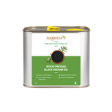 Wood Pressed Black Sesame Oil (Karuppu Ellenne | Kala Til Ka Tel | Black Gingelly)