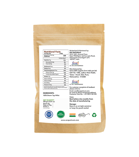 Brown Top Millet Flour