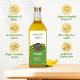 Wood Pressed Sunflower Oil (Surajmukhi | Suryaphool | Surya Kanthi)