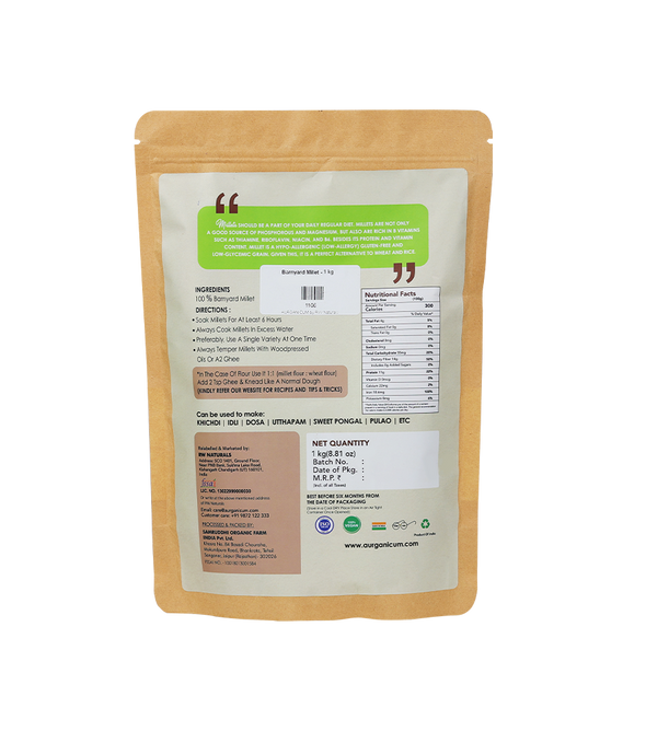 Banyard Millet Packaging 