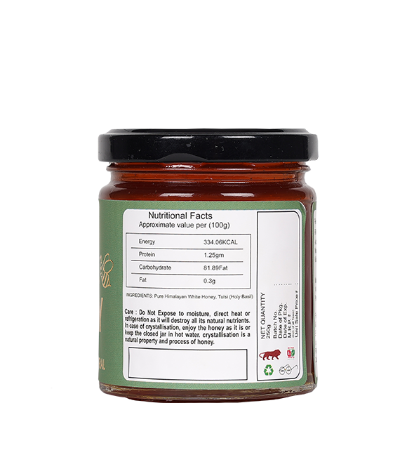 White Acacia Honey (Tulsi Infused)